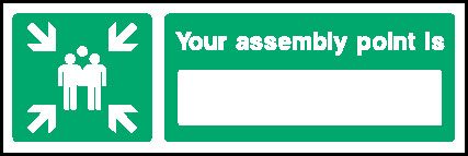 Your Assembly Polnt Is Emergency Escape Signage - EMER0093