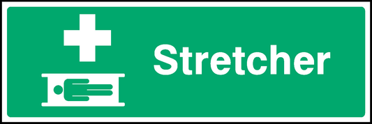 Stretcher First Aid Signage - FAID0025