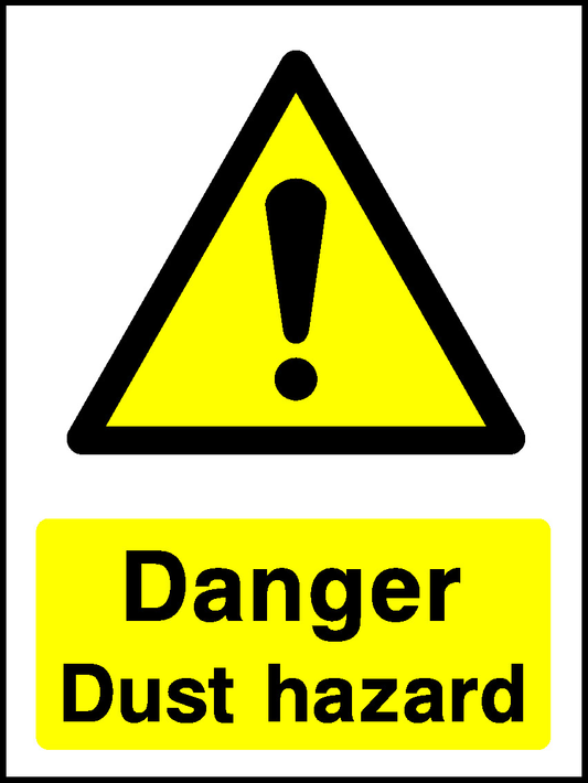 Danger Dust Hazard Countryside & Agriculture Signage - COUN0031