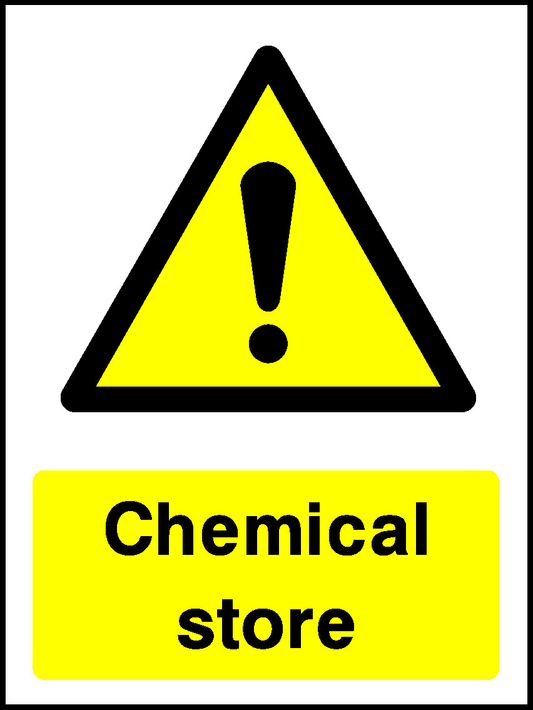 Chemical Store Countryside & Agriculture Signage - COUN0026