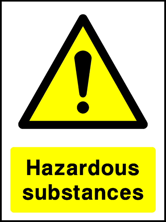 Hazardous Substances Countryside & Agriculture Signage - COUN0045