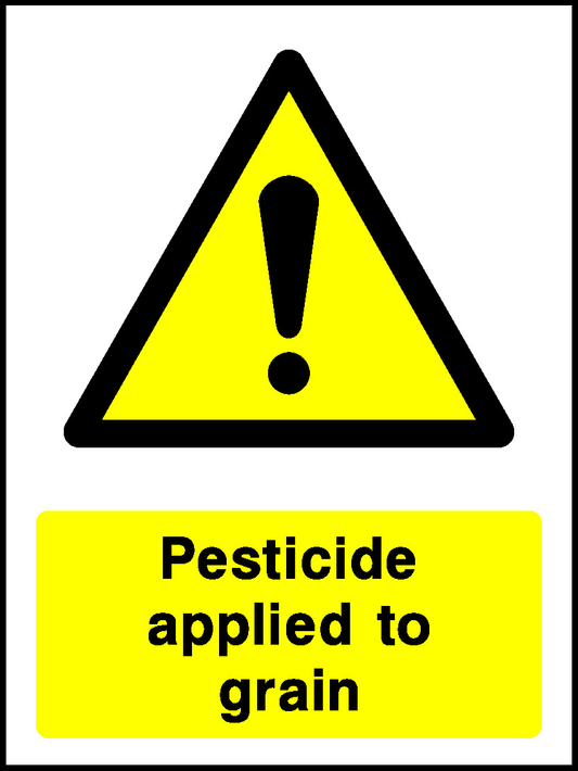 Pesticide Applied To Countryside & Agriculture Signage - COUN0037