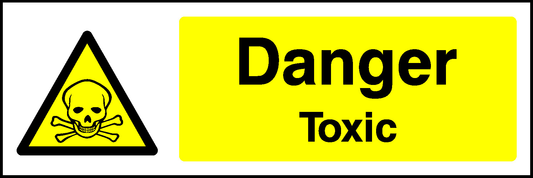 Danger Toxic Warning Chemical Danger Signage - CHEM0015