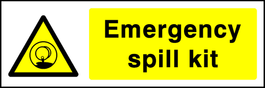 Emergency Warning Chemical Danger Signage - CHEM0044