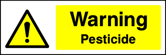 Warning Pesticide Warning Chemical Danger Signage - CHEM0028