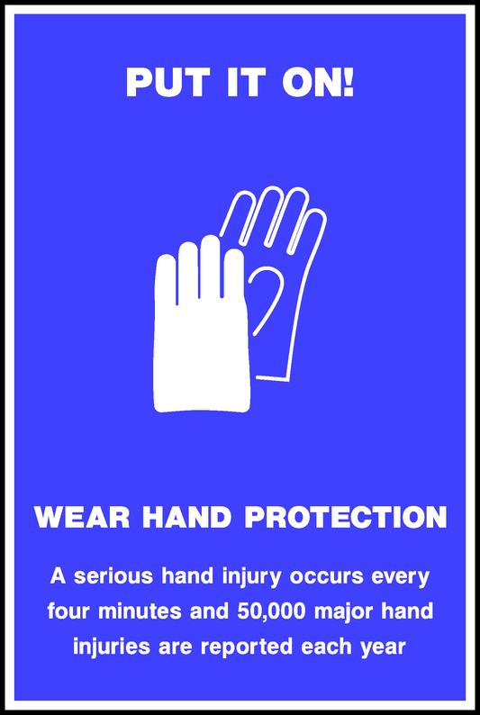 Put It On Safety Posters Signage - POST0014