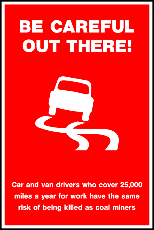 Driving Risks Safety Posters Signage - POST0010