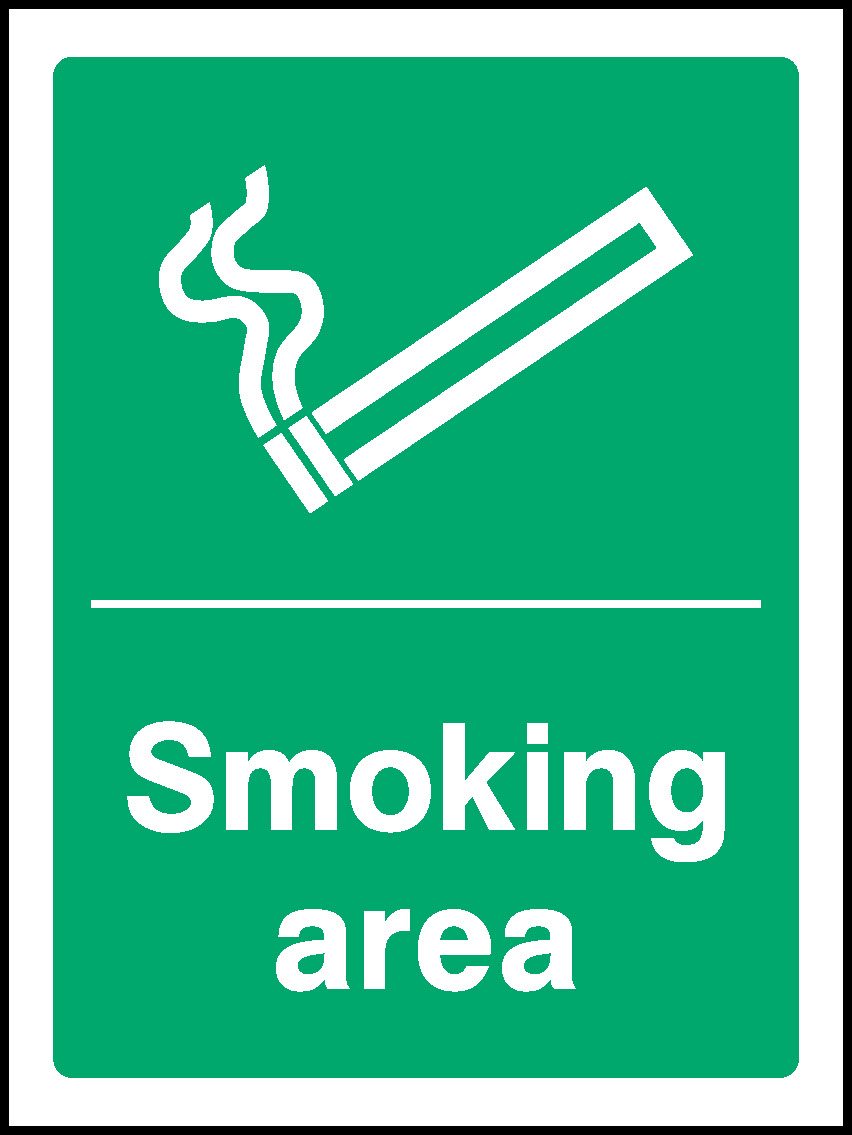 Smoking Area Prohibition Smoking Signage - SMOK0089