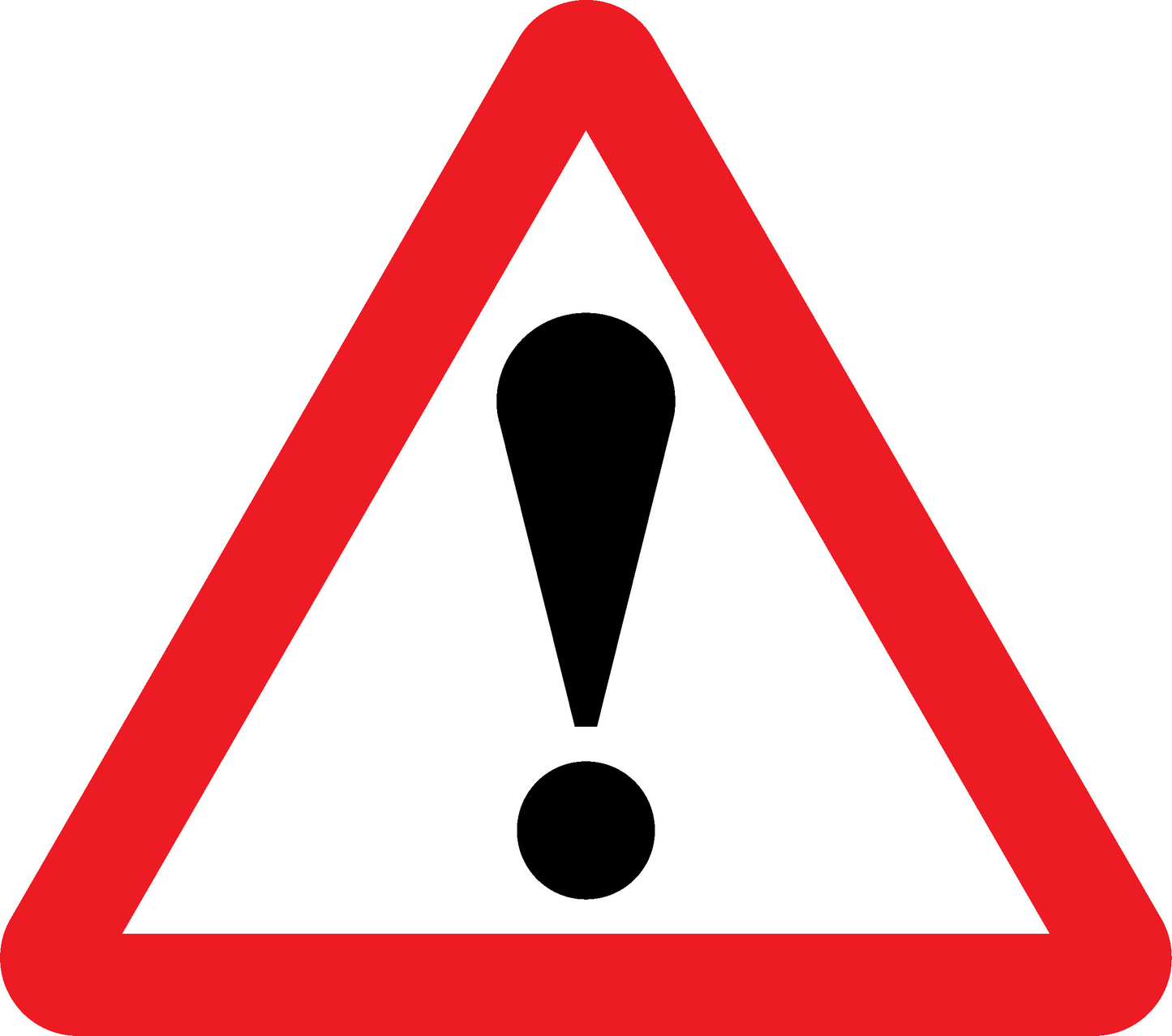 Attention Road Traffic Temporary Warning Signage - TEMP0022