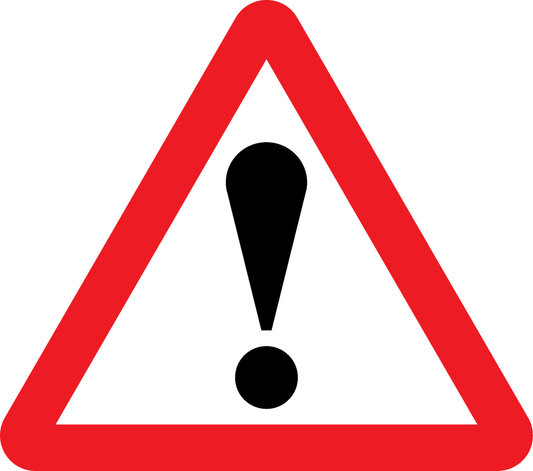 Attention Road Traffic Temporary Warning Signage - TEMP0022