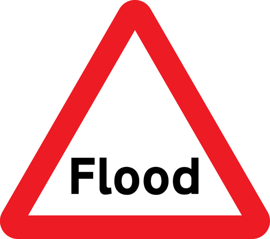 Flood Road Traffic Temporary Warning Signage - TEMP0024