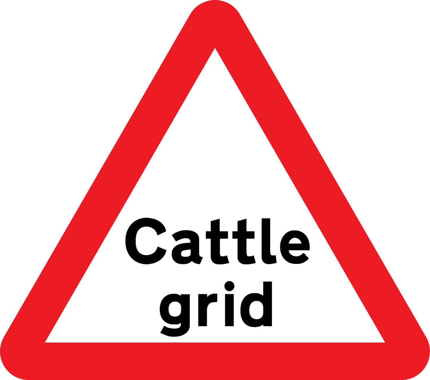 Cattle Road Traffic Warning Signage - WARN0033