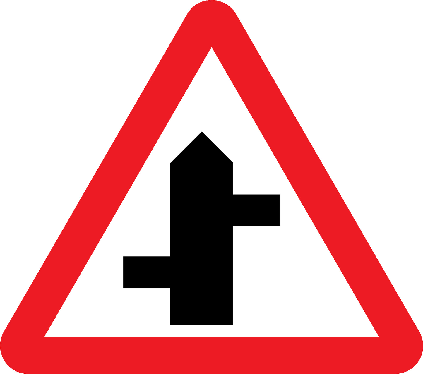 Multiple Junctions Road Traffic Warning Signage - WARN0027