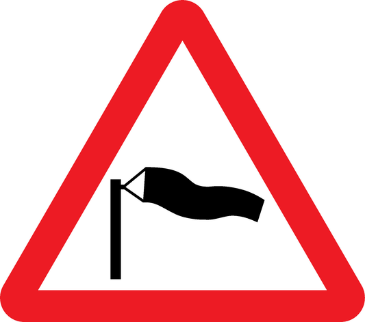 High Winds Road Traffic Warning Signage - WARN0035