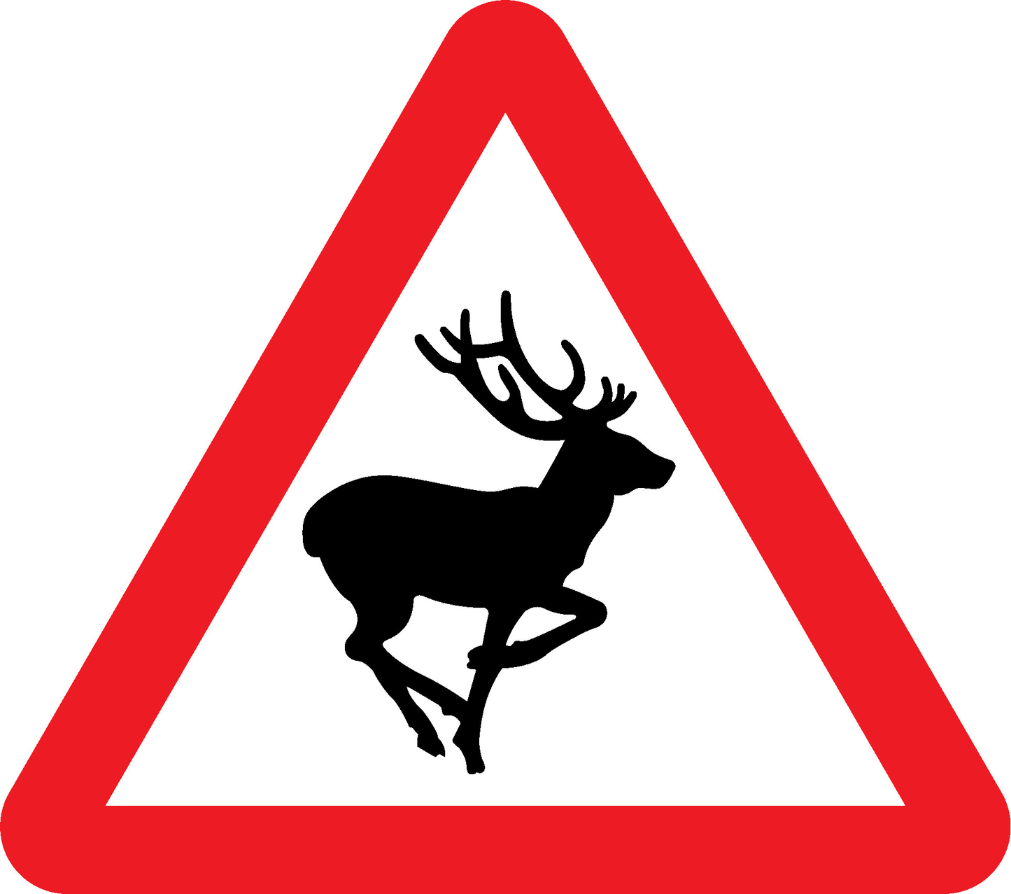 Deer Road Traffic Warning Signage - WARN0039