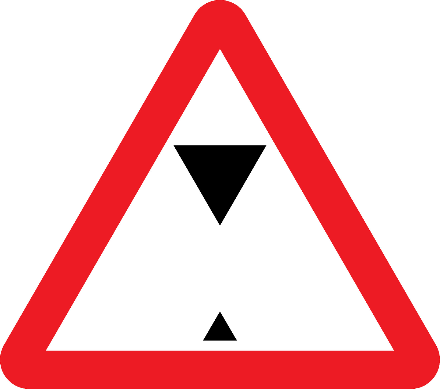 Warning Triangles Road Traffic Regulatory Signage - REGU0033