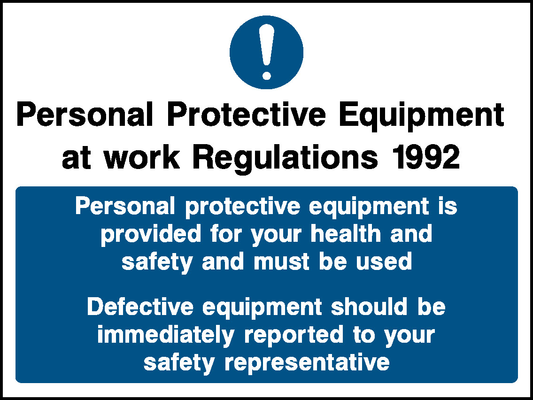 Ppe Notice Mandatory Signs Protective Clothing Signage - PROT0017